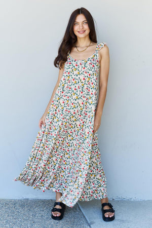 Eminently Wearable Floral Sleeveless Maxi Dress - MXSTUDIO.COM