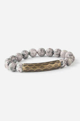 Emotion Emphasis Beaded Natural Stone Bracelet-MXSTUDIO.COM