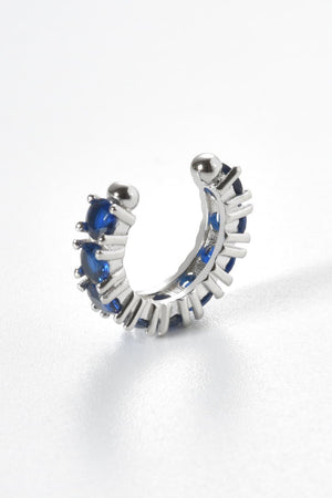 Encouraging Scene Inlaid Zircon Cuff Single Earring - MXSTUDIO.COM