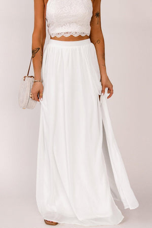 Enthralling Split Maxi Skirt - MXSTUDIO.COM