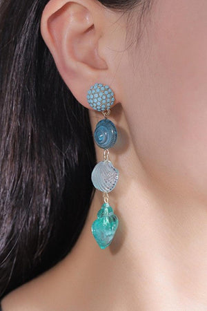 Establish Yourself Pastel Blue Drop Earrings - MXSTUDIO.COM