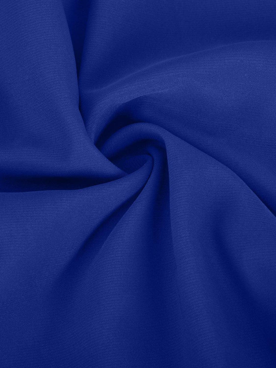 a close up of a blue fabric