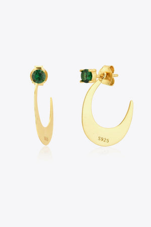 Excellent Zircon 925 Sterling Silver Earrings - MXSTUDIO.COM