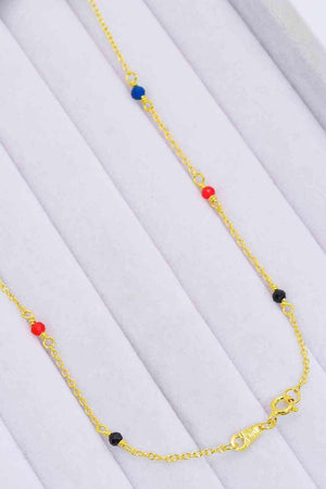 Exhibit Closeness Multicolored Bead Necklace-MXSTUDIO.COM