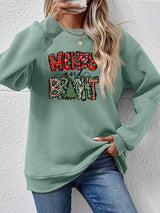 Exquisite Long Sleeve Merry And Bright Sweatshirt-MXSTUDIO.COM