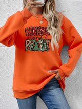 Exquisite Long Sleeve Merry And Bright Sweatshirt-MXSTUDIO.COM