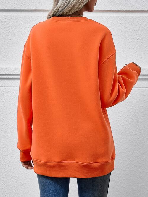 Exquisite Long Sleeve Merry And Bright Sweatshirt-MXSTUDIO.COM