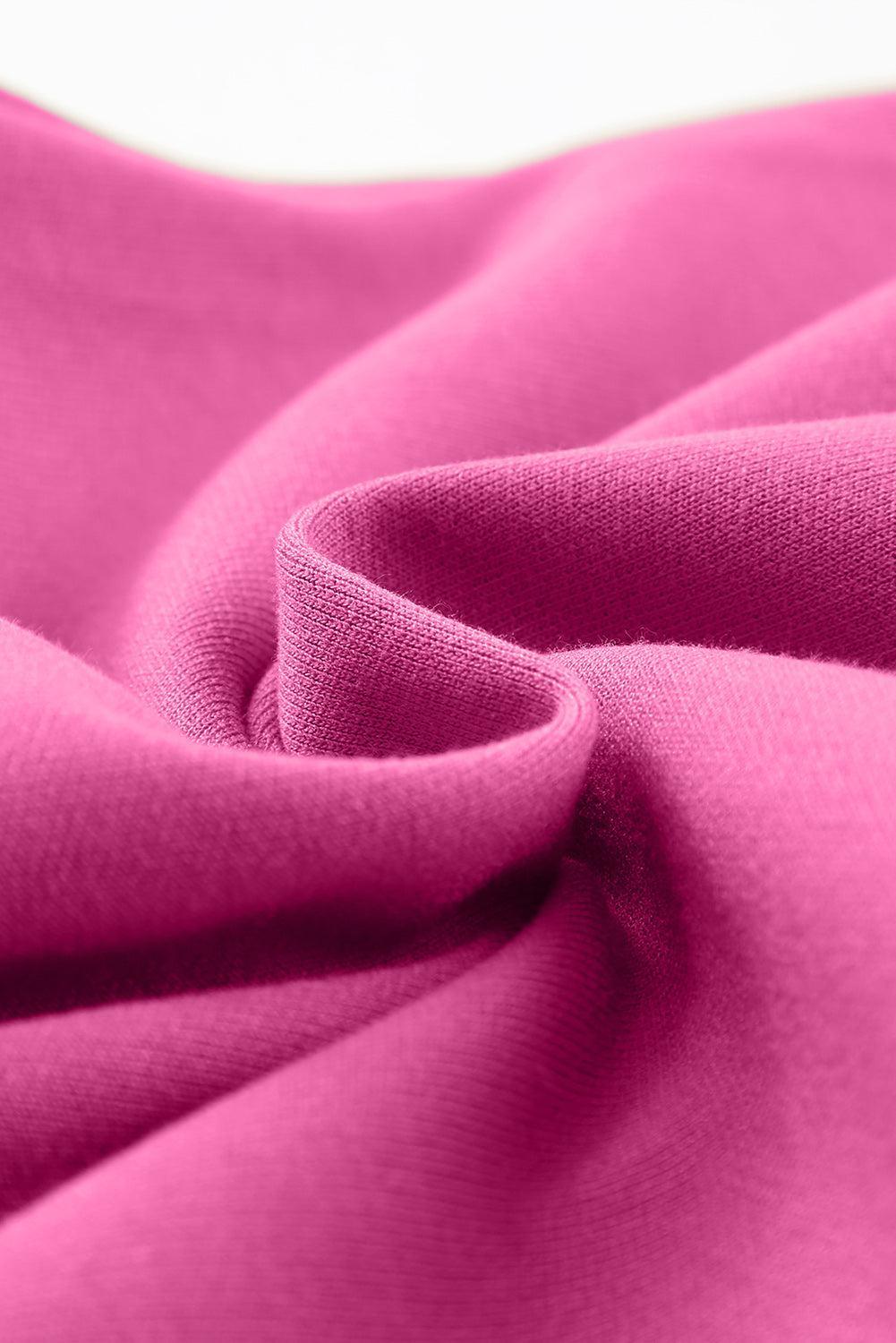 a close up view of a pink fabric