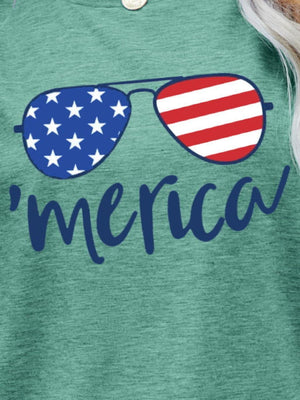 Eyeglasses Stars and Stripes US Flag Merica T Shirt - MXSTUDIO.COM