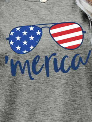 Eyeglasses Stars and Stripes US Flag Merica T Shirt - MXSTUDIO.COM