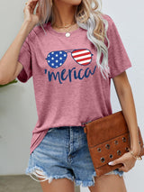 Eyeglasses Stars and Stripes US Flag Merica T Shirt - MXSTUDIO.COM