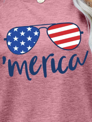 Eyeglasses Stars and Stripes US Flag Merica T Shirt - MXSTUDIO.COM