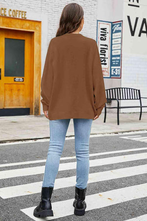 Fall Embrace Long Sleeve Knit Sweater - MXSTUDIO.COM