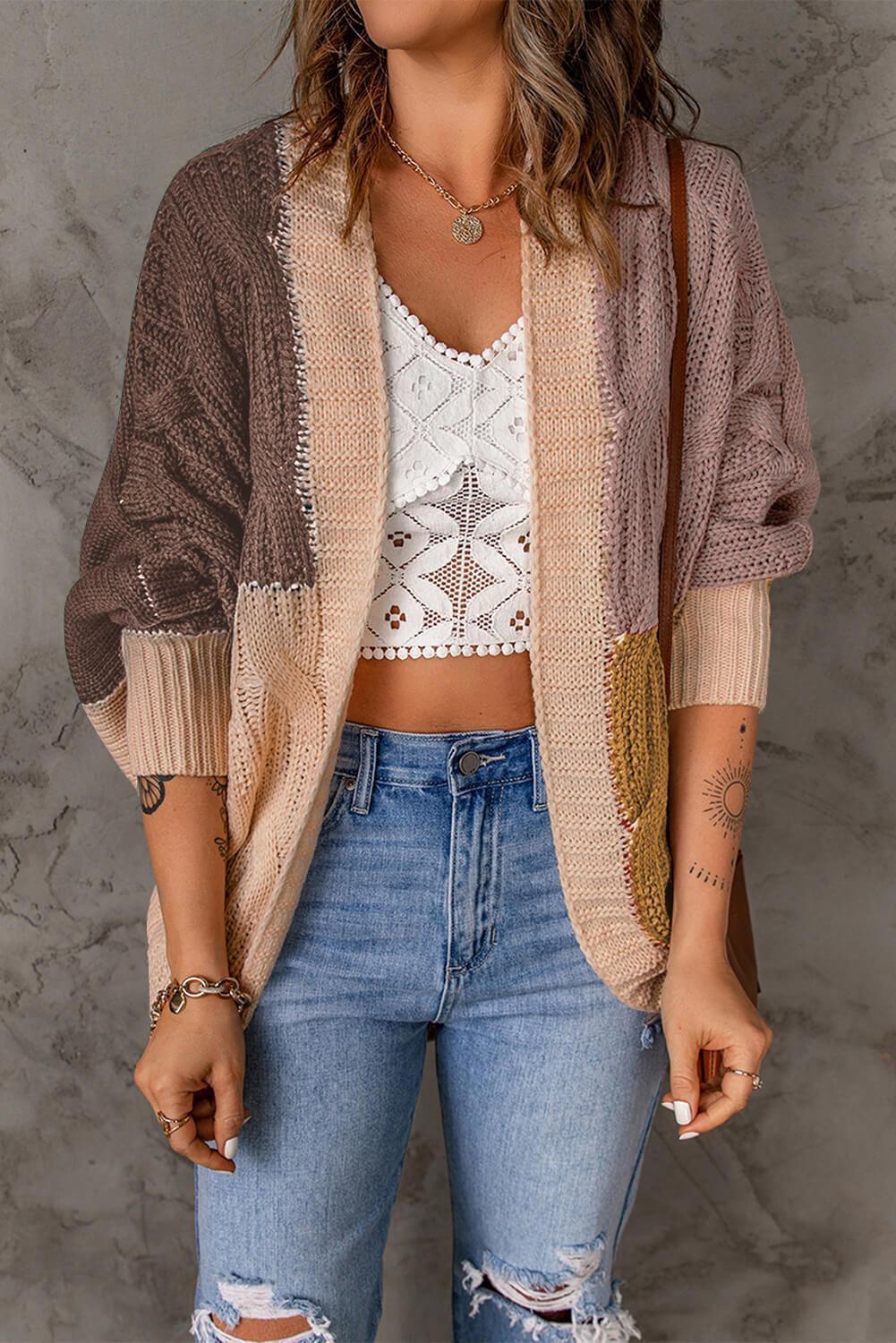 Fancy Batwing Sleeve Cardigan - MXSTUDIO.COM