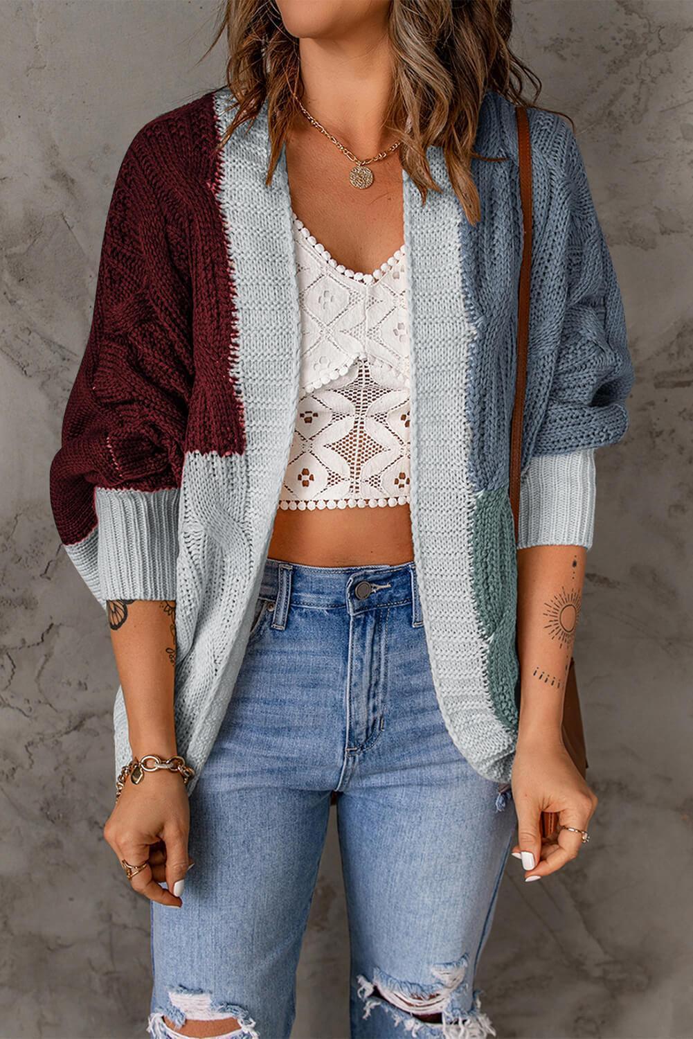 Fancy Batwing Sleeve Cardigan - MXSTUDIO.COM