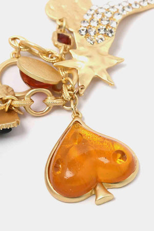 Fashion Lover Multi Charm Resin Fashion Bracelet-MXSTUDIO.COM