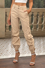 Fashionably Practical Cargo Jogger Pants - MXSTUDIO.COM