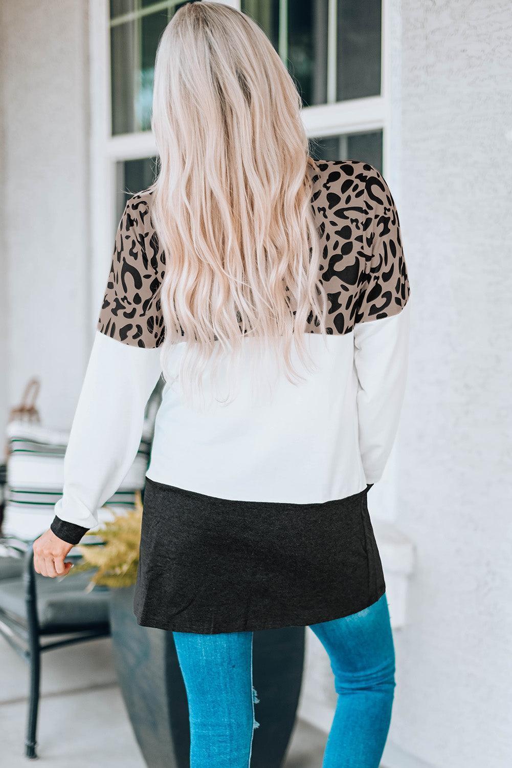 Ferocious Leopard Print Cardigan - MXSTUDIO.COM