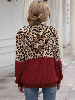 Ferociously Cozy Zip Up Leopard Jacket - MXSTUDIO.COM