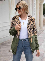 Ferociously Cozy Zip Up Leopard Jacket - MXSTUDIO.COM