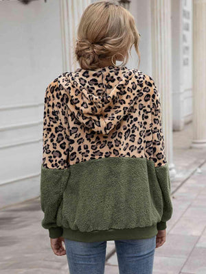 Ferociously Cozy Zip Up Leopard Jacket - MXSTUDIO.COM