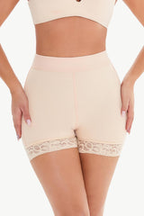 Firm Control Lace Trim Shaping Shorts - MXSTUDIO.COM