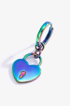 Fitly Deserved Multicolored Heart Drop Earrings - MXSTUDIO.COM