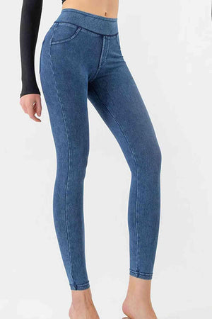 Flexible Slim Fit Mid Rise Skinny Jeans - MXSTUDIO.COM