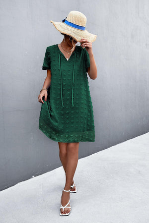 Focus of Attention Flutter Sleeve Mini Dress - MXSTUDIO.COM