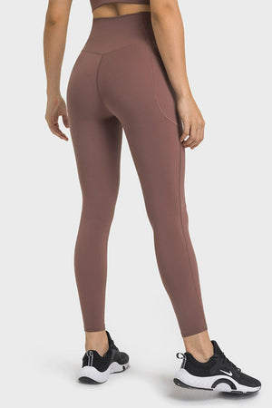 Form-Fitting Comfort V-Waist Yoga Leggings - MXSTUDIO.COM