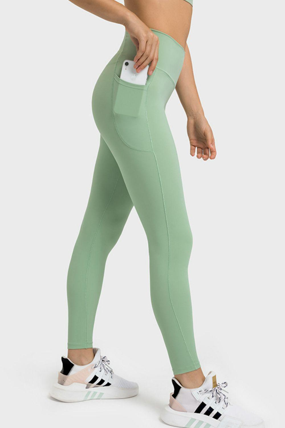 Form-Fitting Comfort V-Waist Yoga Leggings - MXSTUDIO.COM