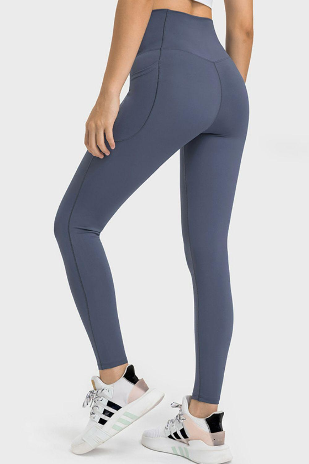 Form-Fitting Comfort V-Waist Yoga Leggings - MXSTUDIO.COM