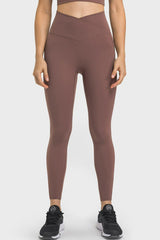 Form-Fitting Comfort V-Waist Yoga Leggings - MXSTUDIO.COM