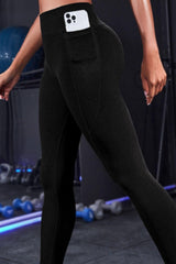 Functionally Fit Stretch Black Active Leggings - MXSTUDIO.COM