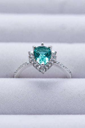 Get Astonish Pear Shape Paraiba Tourmaline Ring - MXSTUDIO.COM