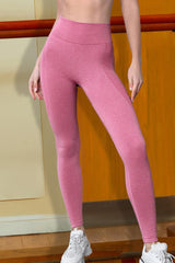 Get Motivated Wide Waist Pink Sports Leggings - MXSTUDIO.COM