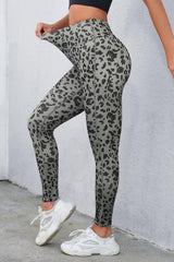 Get Wild High Waist Leopard Print Leggings - MXSTUDIO.COM