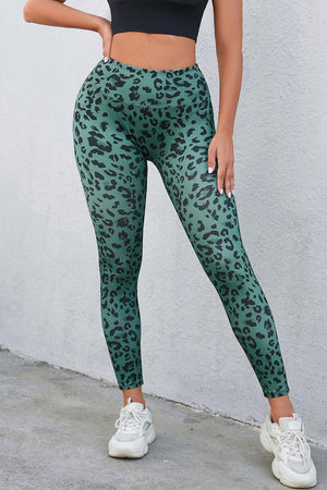 Get Wild High Waist Leopard Print Leggings - MXSTUDIO.COM