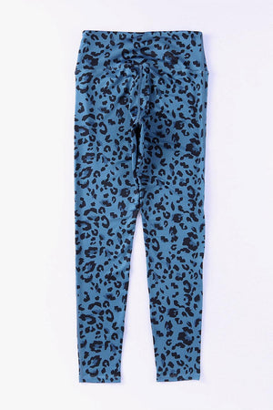 Get Wild High Waist Leopard Print Leggings - MXSTUDIO.COM