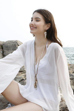 Getaway Perfect Ocean Style Shell Pendant Necklace - MXSTUDIO.COM