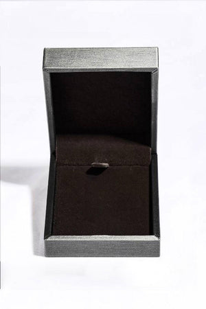 Gold/Platinum-Plated 1 Carat Moissanite Necklace Womens - MXSTUDIO.COM