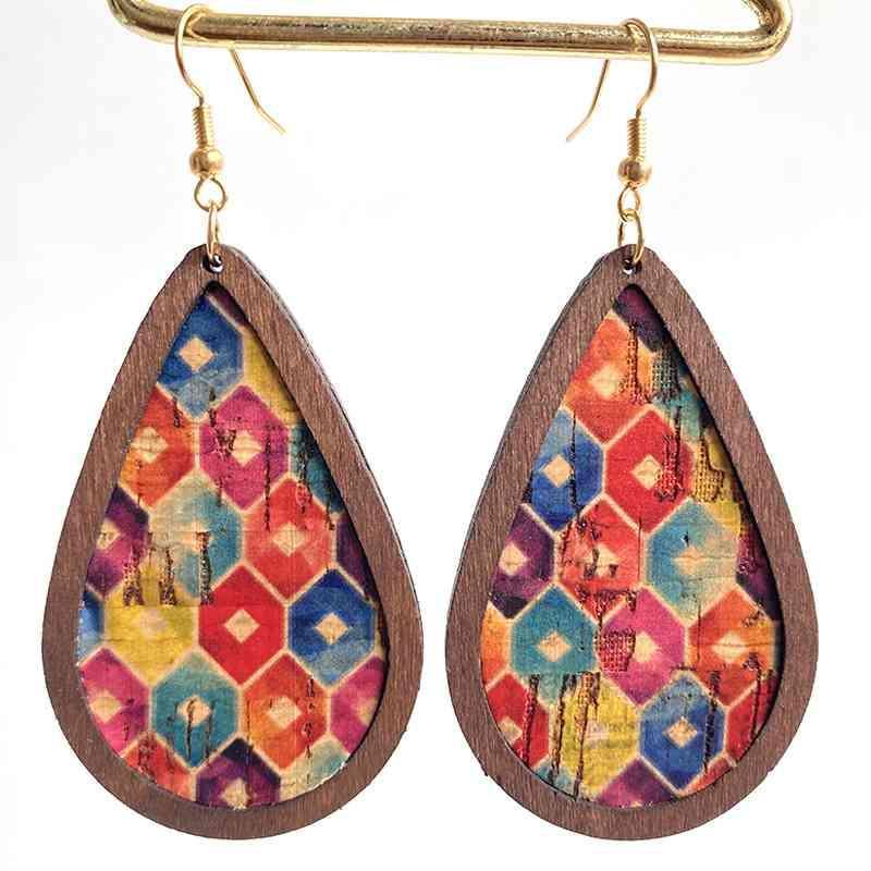 Graceful Movement Drop Teardrop Earrings-MXSTUDIO.COM