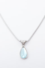 Greatest Dream Titanium Steel Chain Teardrop Necklace - MXSTUDIO.COM