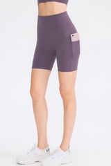Gymgoer Slim Fit Yoga Shorts With Pockets - MXSTUDIO.COM