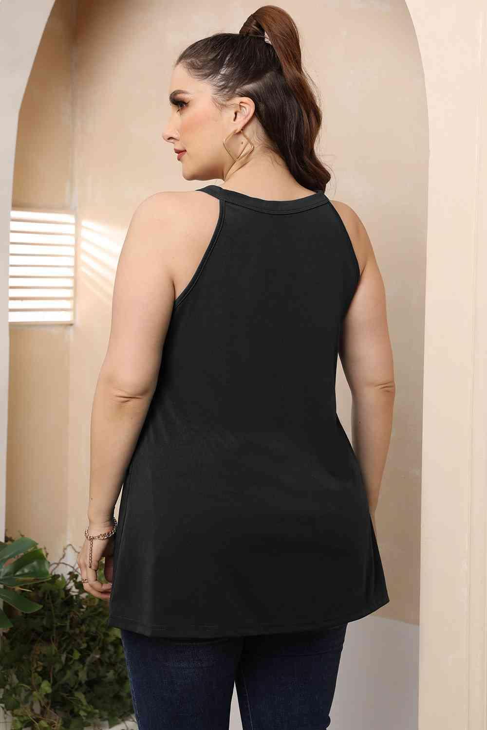 Halter Neck Cutout Plus Size Cut Out Dress - MXSTUDIO.COM