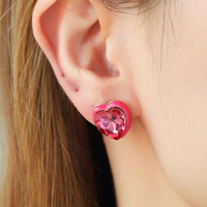 Heart And Butterfly Shape 3-Piece Earrings Set-MXSTUDIO.COM