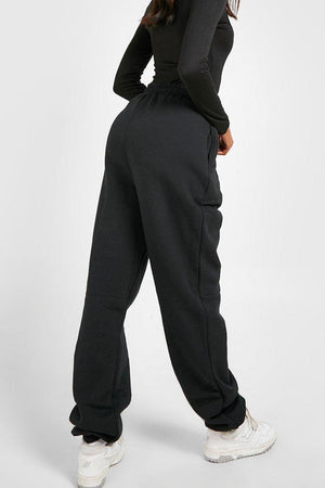 Heart Girl Power Graphic Jogger Sweatpants - MXSTUDIO.COM