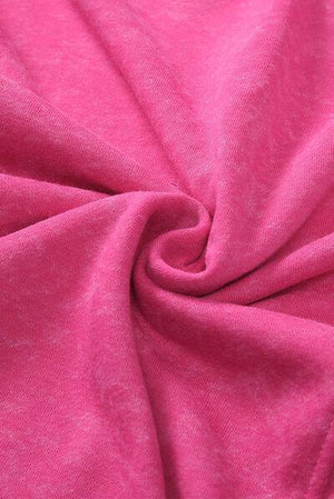 a close up view of a pink fabric