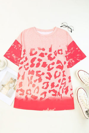 Hello Weekend Leopard Tunic Top - MXSTUDIO.COM