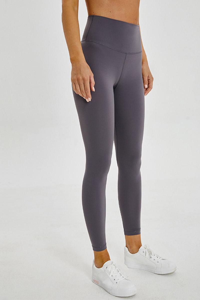 Hidden Elastic Waistband Leggings - MXSTUDIO.COM